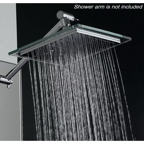 Akdy az-6021 bathroom chrome shower head, 8"