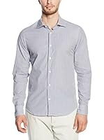 Uominitaliani Camisa Hombre 663Gq 376.3 (Azul)