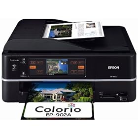 EPSON MultiPhoto Colorio �L���E����LAN�W������ �^�b�`�p�l���t�� �t�H�g�����@ 6�F�����C���N EP-902A
