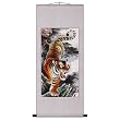 Handmade Tiger Scroll Wall Art Painting