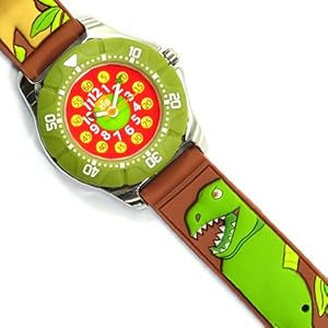  【 ベビーウォッチ / babywatch 】 ◆ ZIP&ZAP / dinosaures 恐竜 [正規輸入品］（ 子供用 腕時計 フランス 学習時計 Baby Watch Paris ）