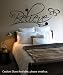 Vinyl Wall Decal Sticker Believe Spiritual Phrase BHuey116s
