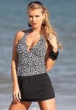 Animal Print Halter Suit