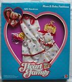 The Heart Family Mom And Baby Vintage Fashion ABC Sundress by Mattel in 1986 - also fits Barbie and Shelly Kelly size dolls - box is not in mint condition