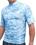 Loose Fit Men's Rash Guard UPF 50+ UV Protection Surf Swim Shirt Rashie Short Sleeve Rashguard Tee