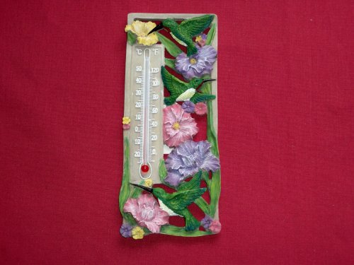 Hummingbird Wall Thermometer