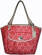 Coach Purse Handbag Chs Lea Papaya 15135