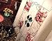 Vintage Patchword&battenburg Shower Curtain Wvalance A