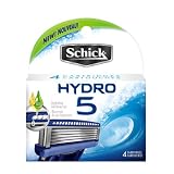 Schick Hydro 5 Blade Refill, 4-count ~ Schick
