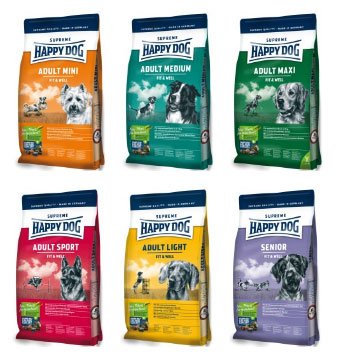 Happy Dog 49260 Hundefutter Fit und Well Senior 12,5 kg