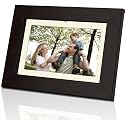 Coby DP702 7-Inch Widescreen Digital Photo Frame (Woodgrain)