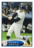 Mickey Mantle 2012 Topps Opening Day Baseball Series Mint Card #7, Great Looking Card of This New York Yankees Hall of Famer!
