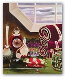 Crimson and Cream Bath - Delta Sigma Theta by Herman Woodall 8"x10" Art Print Poster