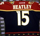 Dany Heatley Autographed/Hand Signed Hockey Jersey (Atlanta Thrashers))
