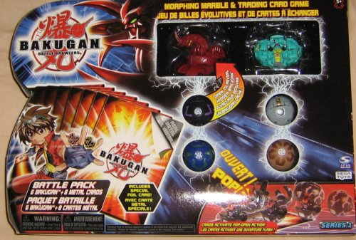Buy Bakugan Battle Brawlers Battle Pack of 6 - Red and Green Spheres (one of each of the other... by SpinMaster now!