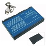 6-Cell Battery Replacement for Acer Aspire 5100 5102 5110 5610 5612 5630 Series Laptop Battery BATBL50l4 BATBL50l8h BATBL50L6 W/ USB2.0 Extend Cable