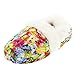 Shopkins Kids Girls Moccasin Slippers with Faux Fur Lining (13-1 M US Little Kid)