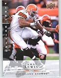Jamal Lewis / Cleveland Browns / 2008 Upper Deck First Edition Football Card # 36 / NFL Football Trading Card in Screwdown!