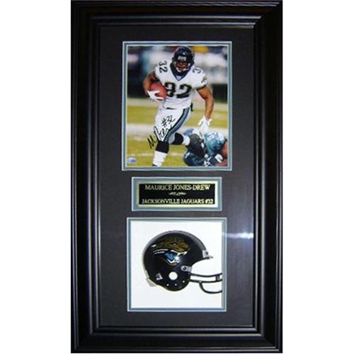 Maurice Jones-Drew Autographed Jacksonville Jaguars 8x10 Photo Shadowbox Frame