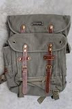 Eurosport World War II Military Style Olive Green Color Backpack - Hot retro style