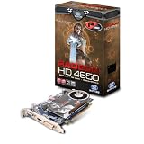 Sapphire ATI Radeon HD 4650 Grafikkarte (PCI-E, 1024MB GDDR2 Speicher, VGA, DVI-I, HDMI-Ausgang, 1 GPU)von "Sapphire"