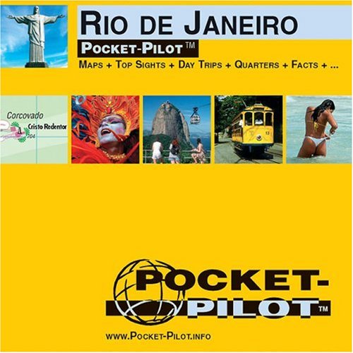 Rio de Janeiro Laminated Pocket Map by Pocket-Pilot under South America in The Books Store