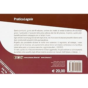 Prontuario dei verbali d'udienza civile