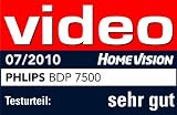Philips BDP7500B2/12 Blu-ray Player (HDMI, Upscaler 1080p, Wifi, DivX-zertifiziert, USB 2.0, 3D Ready) schwarz