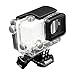 Rusee Open Side Skeleton Protective Housing Case with LCD Touch BacPac Backdoor For GoPro Hero 4, Hero 4 Black, Hero 3+