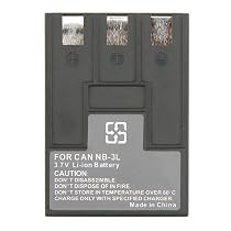 ULTRALAST UL-NB3L Canon NB-3L Equivalent Camcorder/digital Camera Battery