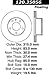 Centric Parts 120.35056 Premium Brake Rotor with E-Coating