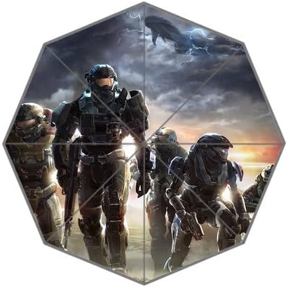 HomieProduct Halo Reach Custom Rain Umbrella Waterproof Auto Foldable Umbrella Travel Umbrella