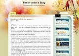 Pastor Arlen's Blog