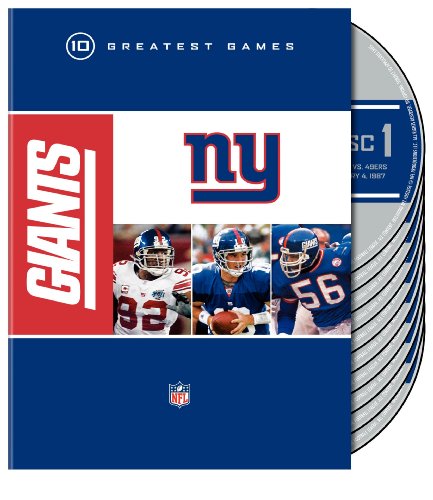 【Amazonの商品情報へ】NFL New York Giants 10 Greatest Games [DVD] [Import]