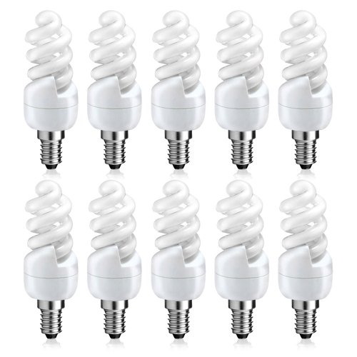 10er Set E14 Energiesparlampe