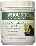 Wholistic Pet Organics Canine Complete Plus Joint Mobility with Green Lipped Muscle Supplement, 2 lb