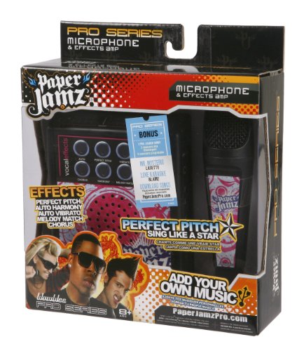 Imagen 3 de Paper Jamz Pro Series 6422 - Micrófono y amplificador con efectos de sonido, color rosa [importado de Inglaterra]