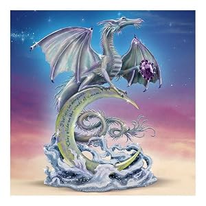 On Winds Of Dreams Mystical Dragon Figurine: Glows In The Dark by The Hamilton Collection