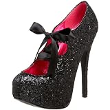 Bordello by Pleaser Womens Teeze 10 Glitter Pl