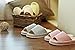 Bronze Times (TM Unisex Classic Zebra Stripe Indoor Cotton Flax House Slippers (C-Blue)