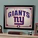 22 NFL New York Giants Football Logo Framed Mirror