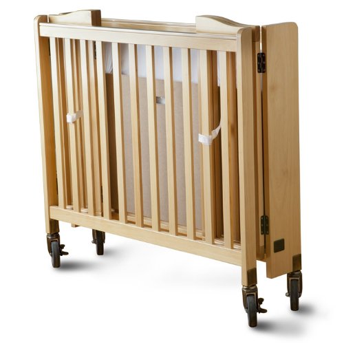 Simmons Simmons Foldaway Evacuation Crib , Natural, Wood Baby Shop