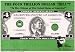 4 Trillion Dollar Bill (Bill Clinton) Art Poster Print - 22
