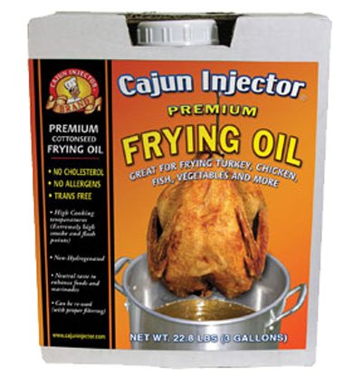 Cajun Injector Cottonseed Frying Oil - 3 Gallons