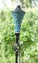 72 Inch (set Of 6) Turquoise Mosaic Outdoor Garden Tiki Torches