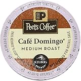 Peet's Coffee Cafe Domingo Medium Roast Single Cup Coffee for Keurig K-Cup Brewers 40 count