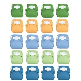 bumGenius 3.0 One-Size Cloth Diapers - 20 Pack