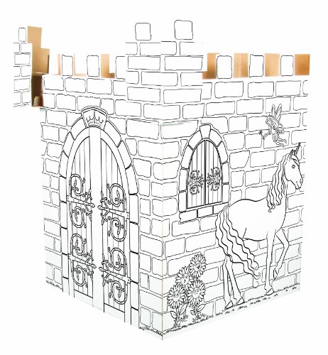 RoseArt 3D Create and Color Enchanted Castle