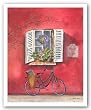 French Bicycle III by Katharine Gracey 8"x10" Art Print Poster