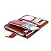 TabPow Galaxy S7 Case, S7 Case, 9 Card Slot Series - Wallet Folio PU Leather Case Cover with Detachable Magnetic Hard Case for Samsung Galaxy S7, Brown
